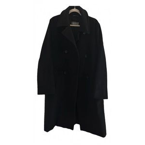 Black Max Mara wool coat